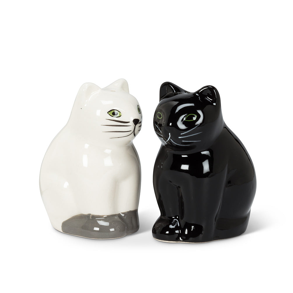 Sitting Cats S&P shaker set