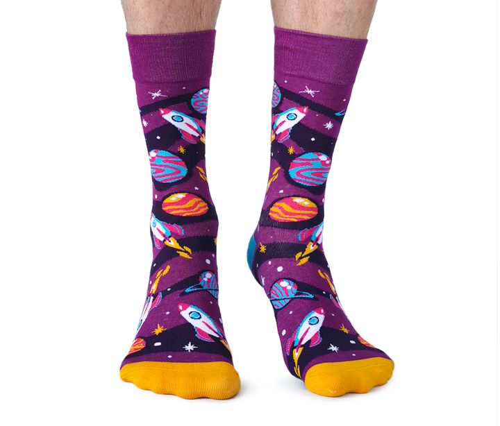 Space Race Socks