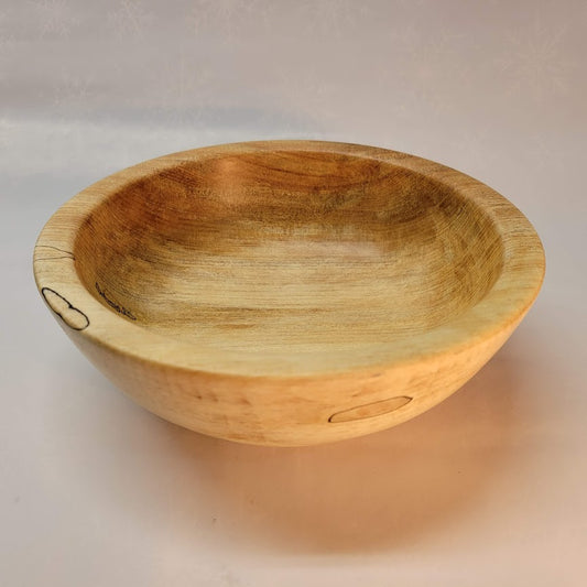 Spalted Sugar Maple Bowl SM12