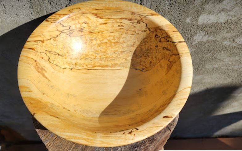 Spalted Sugar Maple Bowl