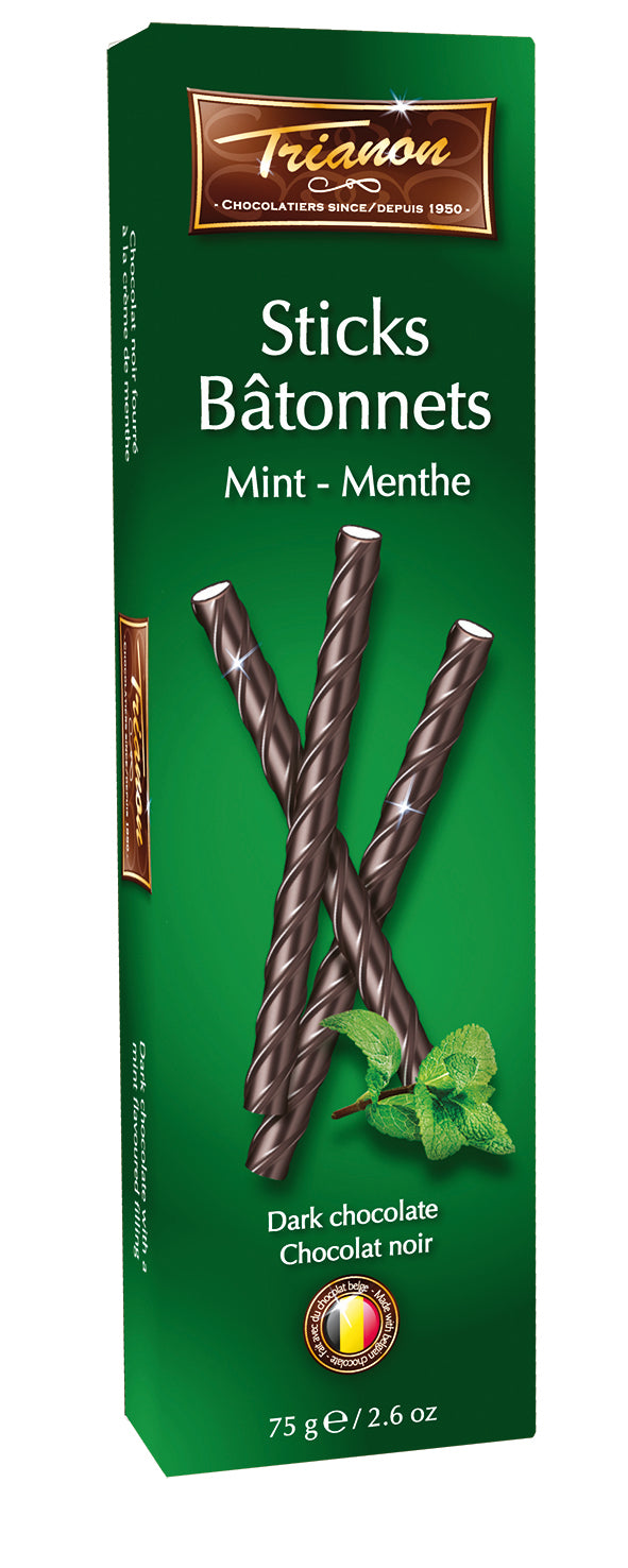 Dark Chocolate Mint Sticks