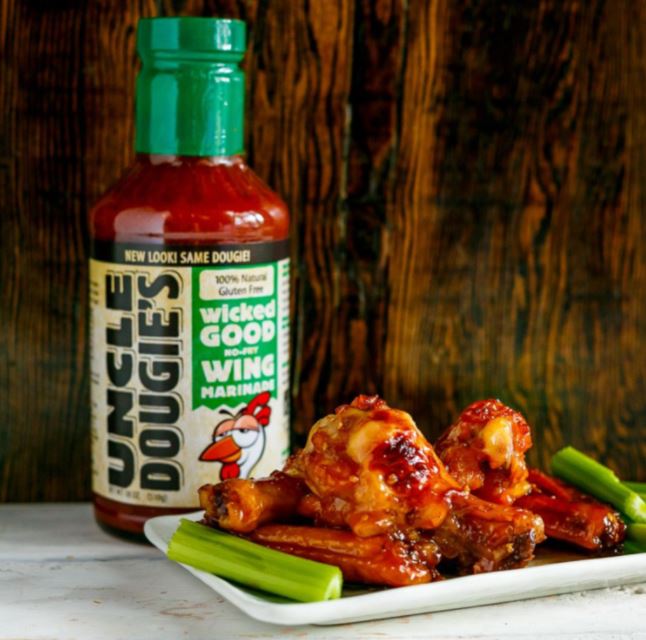 Uncle Dougie's Wicked Good No-Fry Wing Sauce
