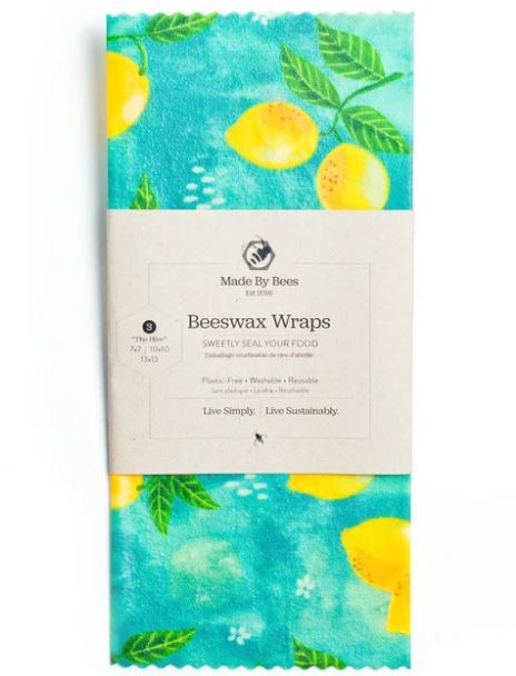 Beeswax Wraps - Hive 3 Assorted Sizes