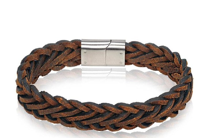 Cognac Leather Bracelet