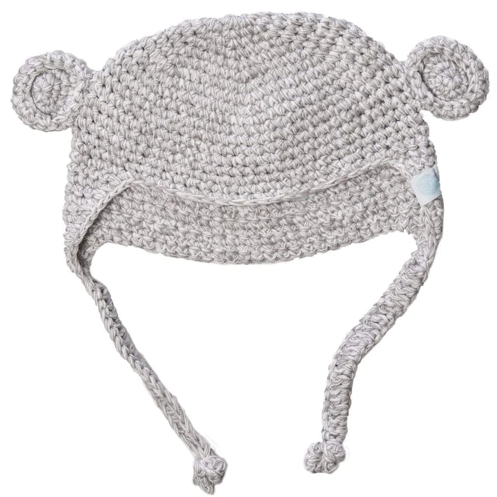 Crochet Bear Toque (3-6 months)