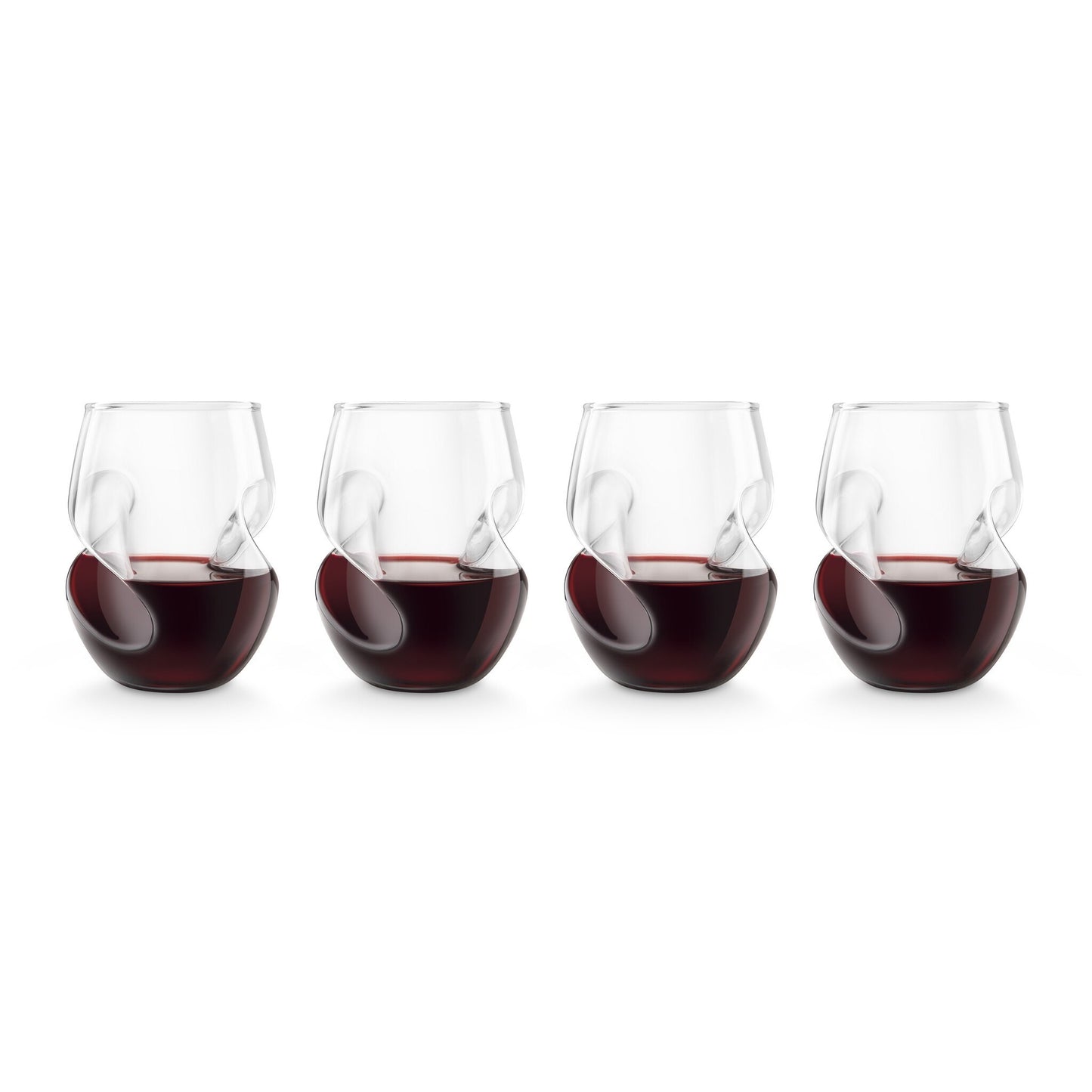 Conundrum Red Wine Glasses Set of 4