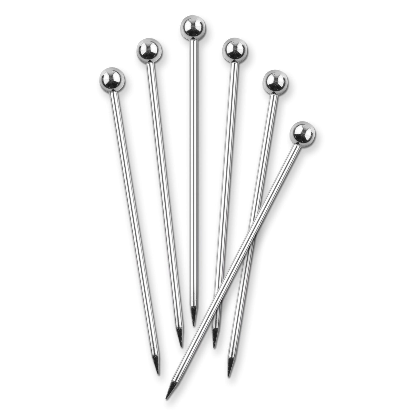 Stainless Steel Cocktail Picks Set of 6