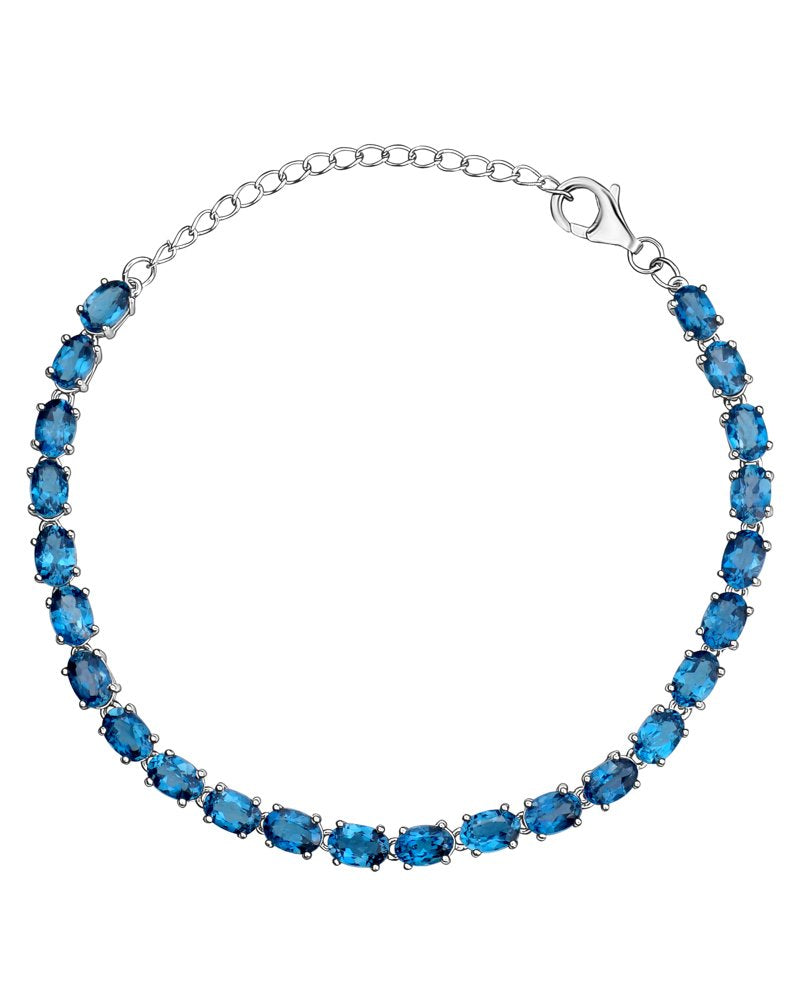 London Blue Topaz Tennis Bracelet – Lasting Impressions Gifts (LIG)